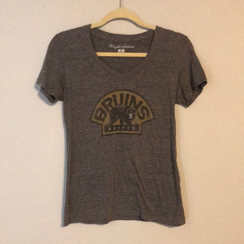 Majestic Boston Bruins Gray T-Shirt